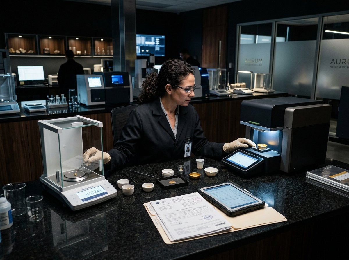 Mineral Assaying and Laboratory